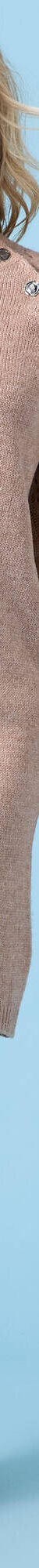Robe pull Spécial Petites, maille fantaisie toucher doux (noisette chiné) Robe pull Spécial Petites, maille fantaisie toucher doux (noisette chiné)